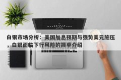白银市场分析：美国加息预期与强势美元施压，白银面临下行风险的简单介绍